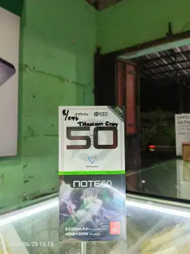 Infinix Note 50 New.