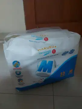 Makuku Sap Diapers Slim Care 32 M