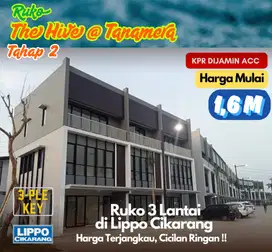 Ruko 3 Lantai Tanamera Lippo Cikarang-Ruko Murah Cikarang