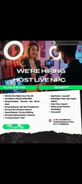 Host live npc dan talent dance