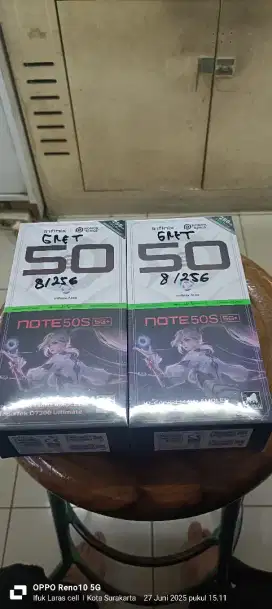 SALE INFINIX NOTE 50S 5G 8/256 BARU FRESH