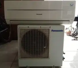 Dijual AC Panasonic 1/2pk normal , lengkap pasang