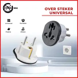 Over Steker Universal Adapter Listrik Plug Adaptor Colokan Sambungan