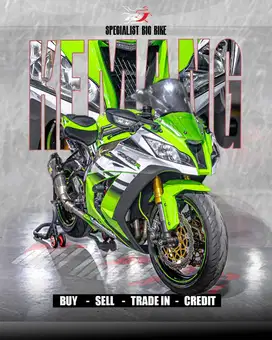 (BPKB & STNK) Kawasaki ZX10 R Nik 2015 LeoVince