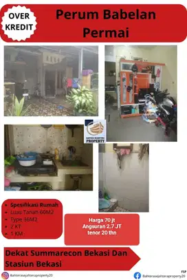 Over murah perum Babelan permai