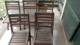 Kursi lipat jati