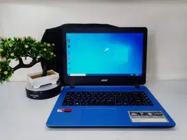 Jual Laptop Acer A314-41 Amd A9-9420e/4gb/128gb+1TB/14inci