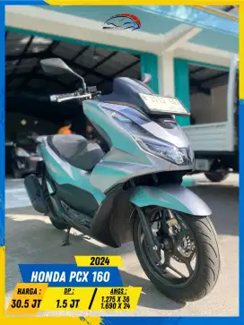 HONDA PCX 160 2024 LIKE NEW LOHH MASZEHH HIKMAH MOTOR KEPUH