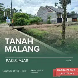 Tanah Murah Pakisjajar Lokasi Mantap Harga Hemat