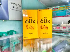 REALME NOTE 60X RAM 4+8/64 NEW SEGEL TERMURAH GARANSI RESMI 1 TAHUN