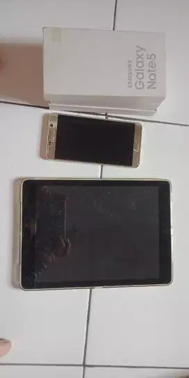 Samsung galaxy note 5 dan ipad