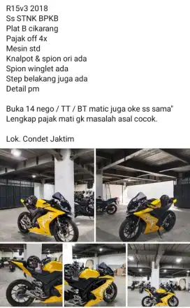 Jual Motor R15V3