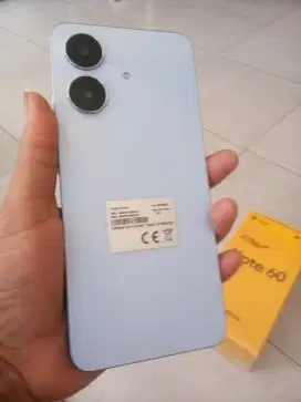 Blm 1bln Realme Note 60 6+4/128 Fullset Cas Vivo
