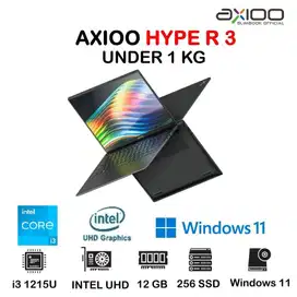 LAPTOP AXIOO HYPE R 3 | i3 1215U 12GB 256GB WINDOWS 11