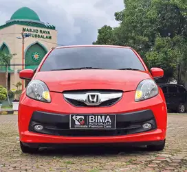 Honda Brio E AT 2014 Kilometer 85 RB Cek dealer resmi Honda