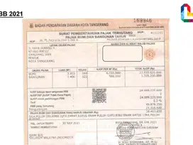 Dijual tanah & bagunan di Tangerang dibawah NJOP