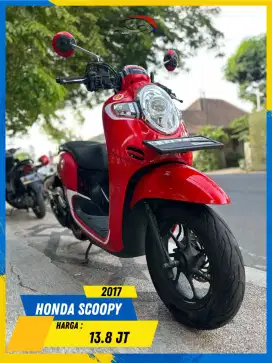 HONDA SCOOPY 2017 MESIN AMAN MASZEHH HIKMAH MOTOR KEPUH
