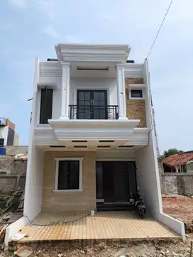 Rumah clasic eropa 3 kamar tidur mewah termurah di Cimanggis depok