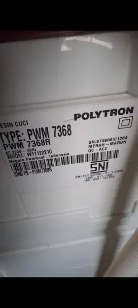 Mesin Cuci polytron murah