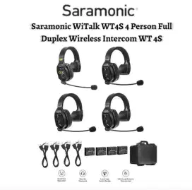 Saramonic witalk wt4s kondisi mulus