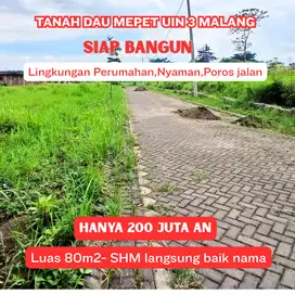 Tanah Mepet UIN 3 Malang Potensial Bangun Kost