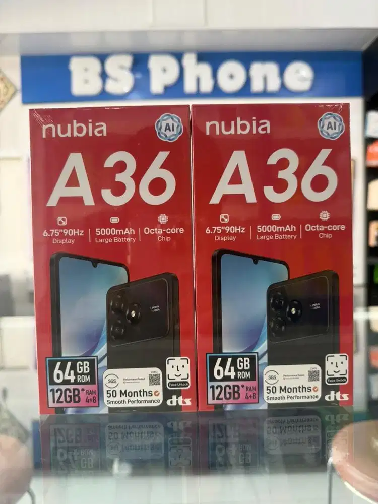 Baru ZTE Nubia A36 Ram 4+8/64GB