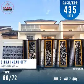 Rumah Semi Furnished di Citra Indah City. 2KT, 2KM, 72m². 435jt