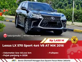 [ FULLSPEC ] Lexus LX570 LX 570 Sport 4x4 V8 AT 2016 2017