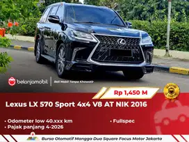 [ FULLSPEC ] Lexus LX570 LX 570 Sport 4x4 V8 AT 2016 2017