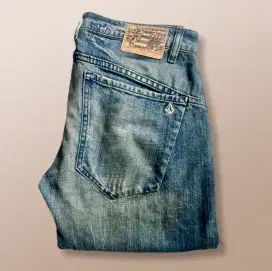 Celana panjang denim volcom slergo jeans ripped original rare item