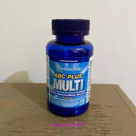 Puritan’s Pride ABC Plus Multi Vitamin 100 Tablets Original
