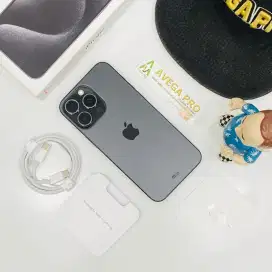 Iphone 15 promax 256gb black second mulus lengkap !!
