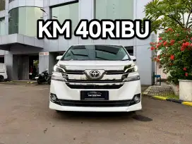 Toyota Vellfire G 2016 AT 2.5, Km 40Ribu, Pajak Panjang (Alphard)
