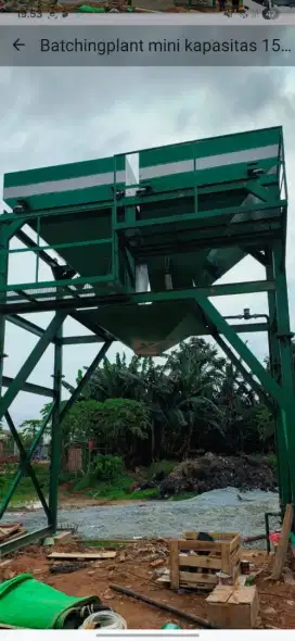 Baching plant tersedia untuk semua ukuran