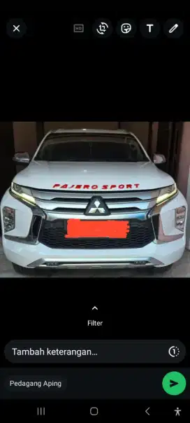 Dijual mitsubishi pajero sport dakar 4x2