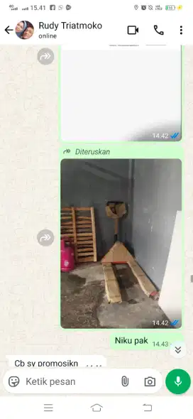 Hand Clift biasa dibilang hand pallet