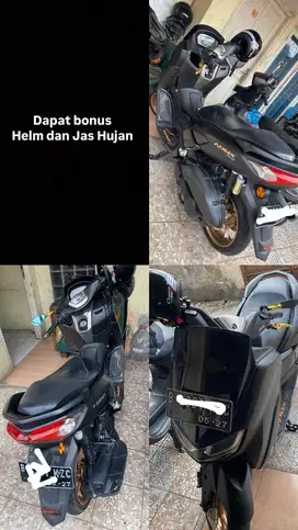 (23jt Nego) Yamaha NMX 155 Black 2022