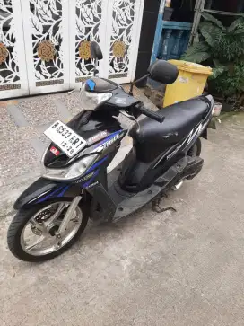 Yamaha Mio 2008 ss lengkap mesin bagus plat Bekasi kabupaten,stater On