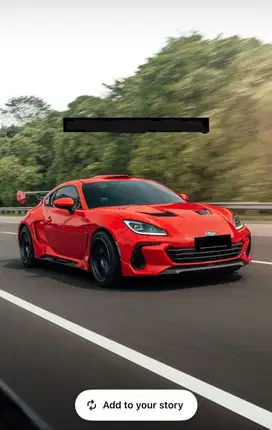 Subaru BRZ Matic 2023 Full modif Pmk 2024 Coupe modifikasi