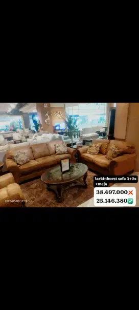 Larkinhurst sofa bisa cicilan dp 0