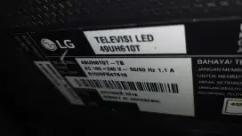 Jual tv led LG  49 inci sudah digital dan smart tv