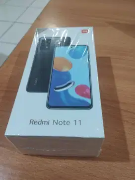 Redmi Note 11 6/128GB Fullset Mulus - Charger Ori Baru - Nett 1.5 Juta