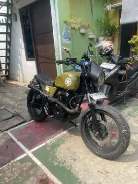Yamaha Scorpio custom Scrambler