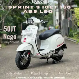 PIAGGIO VESPA SPRINT S 150 IGET ABS LED TAHUN 2024 PERFECT CONDITION