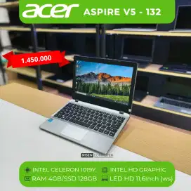 Laptop Acer Aspire V5 132 Celeron 1019Y RAM4GB SSD128GB HD 11,6inch