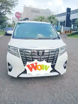 Dijual Cepat Super Antik !! Alphard G ATPM 2017 PUTIH !!