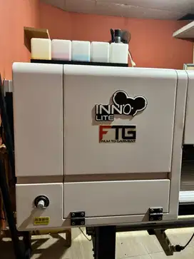 Full Set DTF printer sablon & Oven otomatis