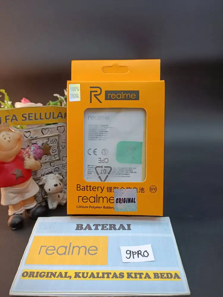 Baterai Realme 8 Pro BLP 837 Baterai Realme 9 Pro BLP911 Original