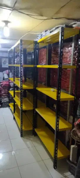 Rak gudang besi serbaguna