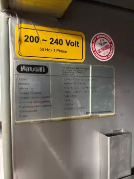 Upright Chiller Nayati 4 Pintu – Mesin Original